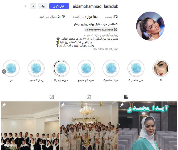 آکادمی آیدا محمدی