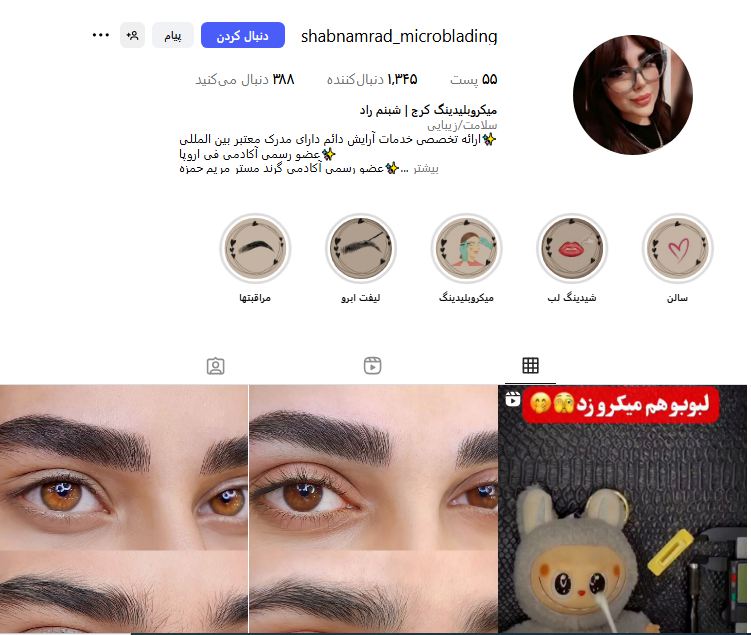 سالن شبنم راد