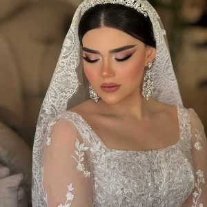 آرایش عروس آرایشگاه هرمین کرمانشاه