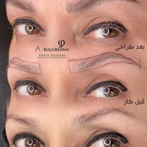 فیبروز ابرو سونیا حیدری
